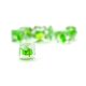 thumbnail image 5 of Set de dados Metallic Dice Games FanRoll Dragon Storm Green, 5 of 5