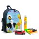 thumbnail image 3 of Pato y Ganso Mochila Escolar para Niños y Niñas, Mochila Infantil Ligera de Alta Calidad, Grande y Duradera Azul, 3 of 6