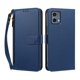 thumbnail image 1 of Funda Tipo Billetera para Motorola Moto G 5G 2023 con Soporte y Bolsillo con Cierre Azul profundo, 1 of 1