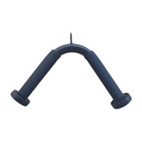 Ioensy - Barra De Prensa De Tríceps, Ejercicio Ergonómico Profesional, Accesorio De Cable En V