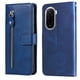 thumbnail image 2 of Funda con Cremallera para Xiaomi Poco M7 4G, Carcasa Cartera de Cuero PU con Soporte y Tarjetero, 2 of 5