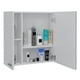 thumbnail image 4 of Botiquin Con Espejo 2 Puertas Fm-015b - Blanco, 4 of 8