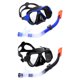 thumbnail image 1 of Juego De 2 Máscaras De Buceo Para Buceo, Máscara De Natación, Equipo De Esnórquel Seco Para Adultos, 1 of 5