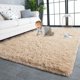 thumbnail image 1 of Alfombra TWINNIS para interiores, 152 x 244 cm, de felpa suave, color canela claro, 1 of 6