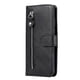 thumbnail image 5 of Funda tipo cartera para Google Pixel 7 con bolsillo con cremallera y ranuras para tarjetas – Función de soporte Negro, 5 of 6