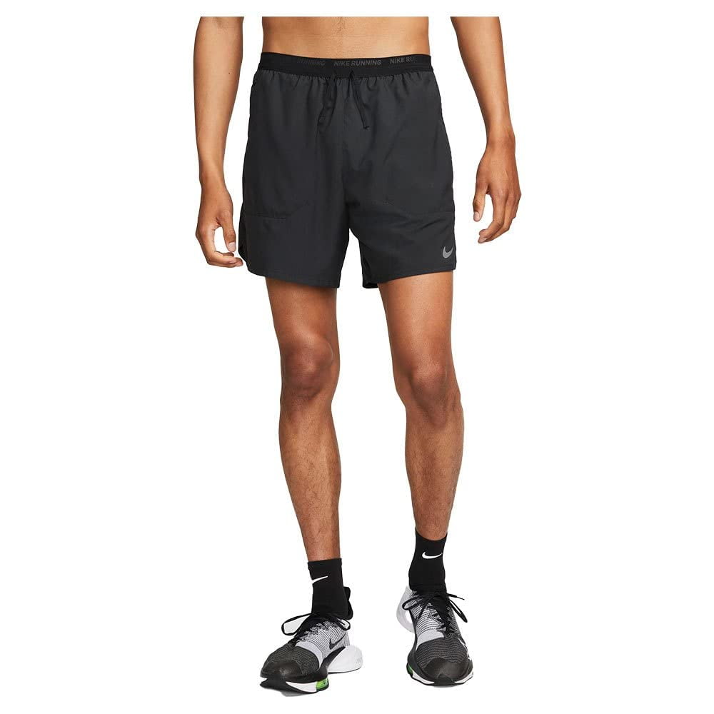 Pantalones Cortos Nike Dri-fit Stride 2 En 1 Para Hombre, Color Negro, Talla Xl