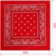 thumbnail image 3 of Bandanas CECIAOAIME 16 Piezas 22 x 22 Pulgadas, 3 of 3