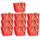 thumbnail image 2 of 10 Bolsas De Regalo A Granel Bolsas De Mercancía Reutilizables Para Aniversarios Cumplea?os Rojo XS, 2 of 5