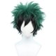 thumbnail image 1 of Disfraz corto de Cosplay Wig Linfairy para Halloween, negro y verde, 1 of 5