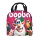 thumbnail image 2 of Booba Bolsa Térmica Portátil con Forro de Aluminio Grueso, Bolsa Térmica Impermeable y Hermética para Trabajo, Escuela y Picnic, Nevera Portátil para Entrega de Comida para Adultos y Niños 22*20*13cm, 2 of 6