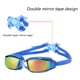 thumbnail image 3 of Gafas de natación con montura grande, resistentes al agua y a la niebla, de silicona galvanizada HD para adultos, para hombres y mujeres., 3 of 6