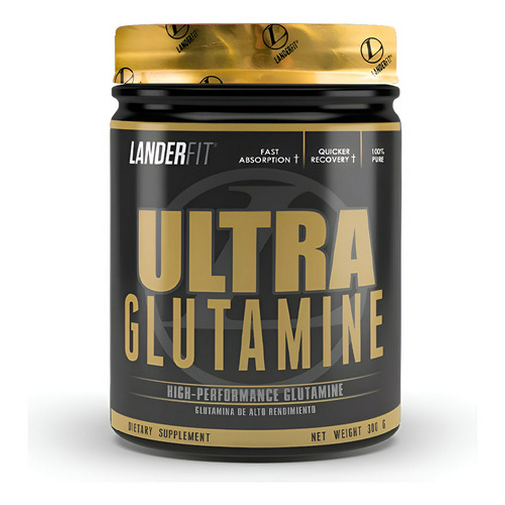 Ultra Glutamina 300 Grs Landerfit L Glutamina Neutro