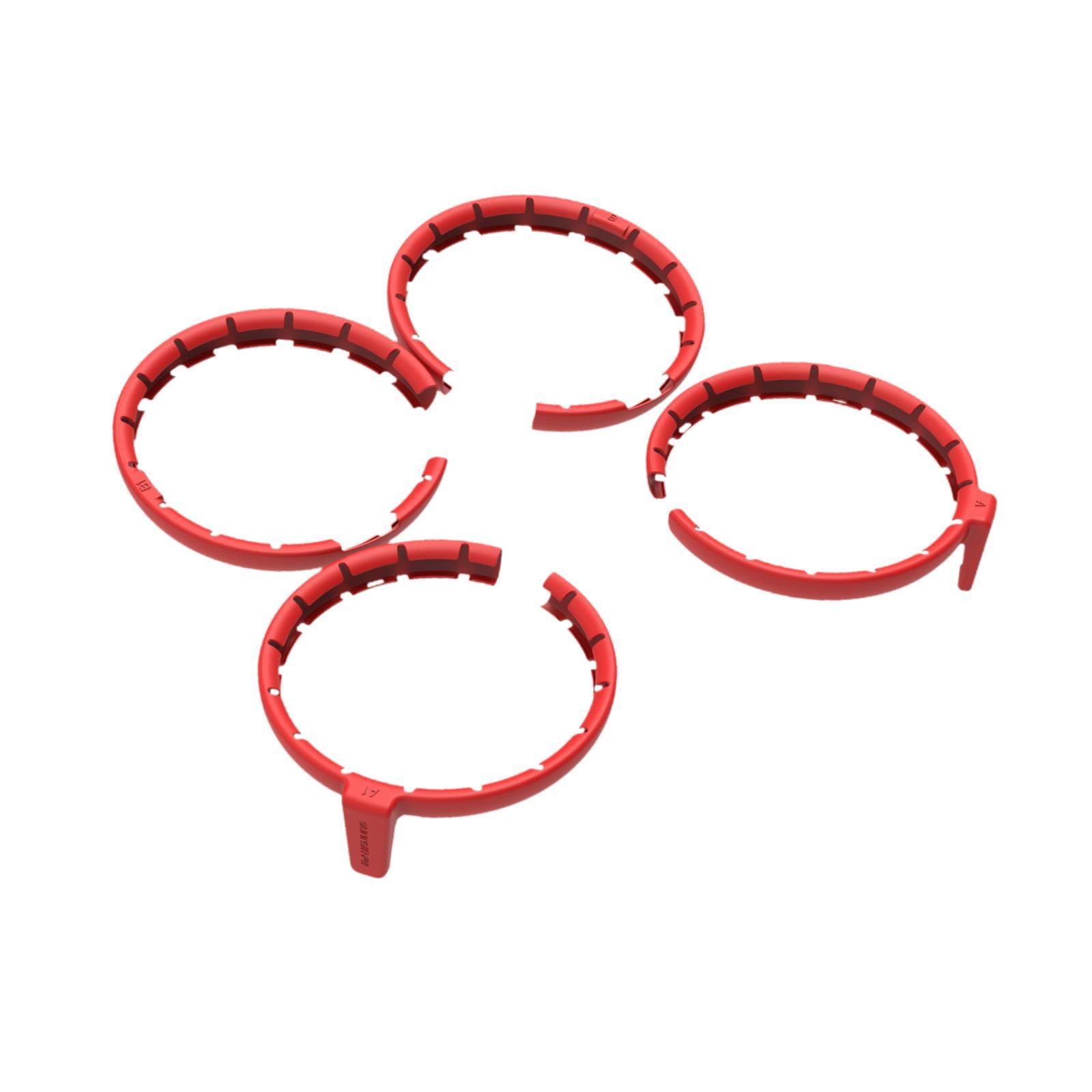 Magideal - 4 Piezas De Protección De Los Accesorios De Los Accesorios De Liberación Rápida Es Fácil De Instalar La Protección De Los Accesorios De La Liberación Rojo