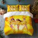 thumbnail image 1 of 3pcs K-Pop Girl Inspired Futuristic Shimmer Girl Group Themed Print Polyester Bedding Set All-Season Use, 1 of 1