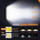 thumbnail image 3 of Barra de luz LED Nilight de 16" 120W 12400 lm IP68 para offroad, 3 of 9