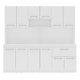 thumbnail image 2 of Kit Cocina Buck Blanco, 2 of 5