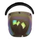 thumbnail image 2 of Visera Para Casco De Cara Abierta, Casco De Motocicleta, Visera De Burbuja, Lente De PC Colorida, 2 of 5