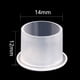 thumbnail image 2 of Vasos de tinta para tatuajes DERSTRA, 300 unidades, 14 mm, medianos, desechables, 2 of 6