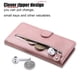 thumbnail image 3 of Funda con Cremallera para Samsung Galaxy A12 5G, Carcasa Cartera de Cuero PU con Soporte y Tarjetero, 3 of 6