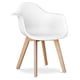 thumbnail image 2 of Comedor Nordico Madera eames blanco, 2 of 2