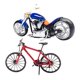 thumbnail image 4 of 1/64 Pintado Motocicleta Bicicleta Modelo Diorama Figuritas Buliding Escenas Decoración, 4 of 5