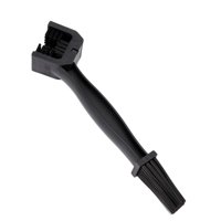 Magideal - Cepillo De Engranaje De Cadena De Motocicleta, Cepillo De Engranaje De Cadena De Bicicleta Portátil, Cepillo De Limpieza De Cadena De Bicicleta Para M Negro