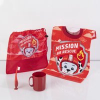Paw Patrol Niño - Set Toa Bts 30X50+Cepillo+Taza+Bolso Pwp Mission