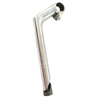 Ioensy - Vástago Del Manillar 22,2 Mm Cuadro Vástago Elevador De Cuello De Cisne Para Bicicletas Comfort Plateado