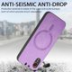 thumbnail image 3 of Magnetic Slim Case for Samsung Galaxy Xcover 7 with Camera Guard & Anti-Scratch Back Purple, 3 of 5