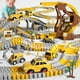 thumbnail image 1 of Juguete de construcción iHaha para pistas de carreras con 6 coches de ingeniería, 299 piezas, 1 of 3