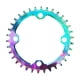 thumbnail image 4 of Plato de bicicleta Plato de bicicleta de montaña aleación de aluminio redondo diente ancho estrecho piezas 104BCD anillo de cadena único para Trail XC 34T, 4 of 5