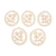 thumbnail image 3 of 5 piezas de encaje bordado parches apliques para ropa vestido decoración flor, 3 of 5