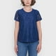 thumbnail image 3 of Polera Mujer Encaje M/C Navy Corona, 3 of 5