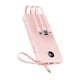 thumbnail image 1 of Banco de energía VEEKTOMX 20000 mAh con cables USB‑C/iPhone, 1 of 9