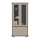 thumbnail image 2 of Vitrina 2 Puertas 2 Cajones 164,8 x 80 x 35,3 Cm Beige Y Negro, 2 of 8