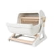 thumbnail image 3 of Caja De Arena Para Gatos Muebles De Lujo Para Gatos Caja De Arena Semicerrada De Gran Capacidad Para Gatos Beige, 3 of 5