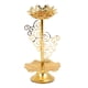 thumbnail image 1 of Ghee Portalámparas Portavelas Budista Altar Suministros Lotus Tibetano 116cm, 1 of 5