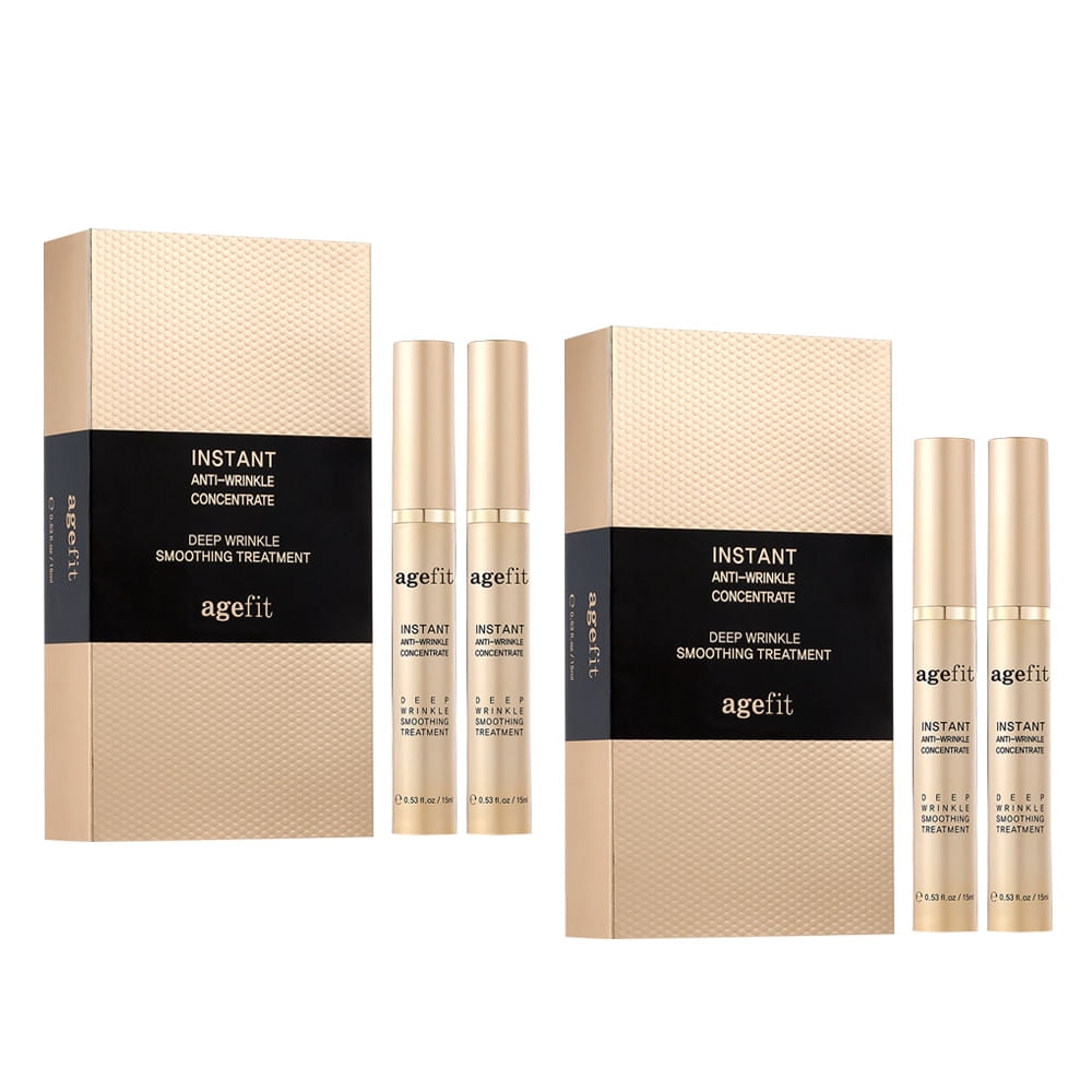 Swiss Nature Labs - Serum Facial Antiage Agefit 2 Estuches Para 4 Meses