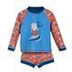 thumbnail image 1 of Traje de Baño Bebé Niño 2 Piezas Proteccion UV Naranjo Pillin, 1 of 3