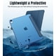 thumbnail image 5 of Funda TimoVo para iPad Air de 11 pulgadas, parte trasera translúcida, azul abismo, 5 of 9