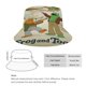 thumbnail image 2 of Sombrero Bucket Desmarcar Rana y Sapo, 2 of 6