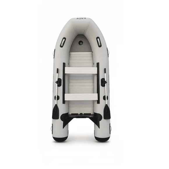 Bote Inflable 3.3 m - Piso alumnio - 4 personas - Gral. Carrera — Gris Claro / Aluminio