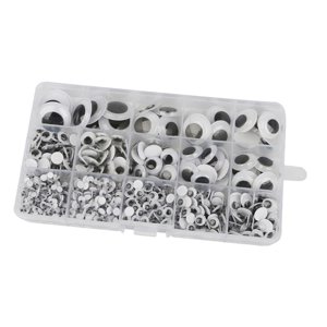 Bothyi - Wiggle Etiqueta Engomada De Ojos Saltones Ojos Móviles Para Manualidades Diy Manualidades De Halloween 926 Piezas