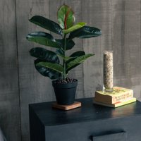 Vadell Home - Ficus Elástica/ Gomero De 45 Cm