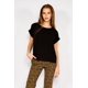 thumbnail image 1 of Blusa Botones Espalda Mane Negro negro L, 1 of 5