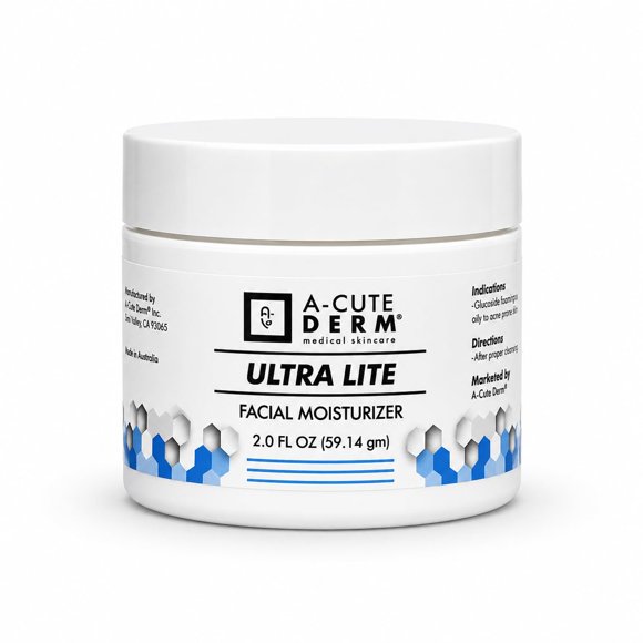 Crema Hidratante Facial A-Cute Derm 59 g Día y Noche