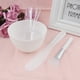 thumbnail image 1 of Soft Bowl Skin Care White Silicone Mask Bowl Set Soft Mask Bowl Set of Homemade Mask Tools Cosmetics Beauty Health Makeup, 1 of 3
