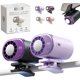 thumbnail image 1 of Ventilador clip coche pantalla LED 16°C semi enfriamiento USB recargable 360° 199 velocidades, 1 of 8