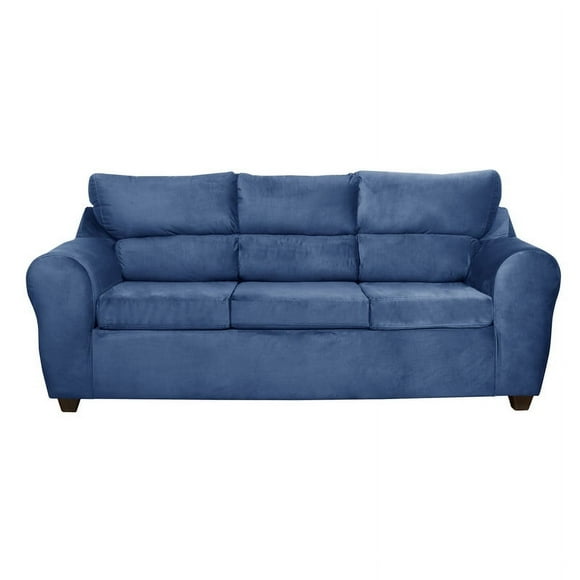 Sofa Dubai 3 Cuerpos felpa Petroleo