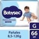 thumbnail image 1 of Pañales Babysec Ultra Absorb G, 66 Un, 1 of 3